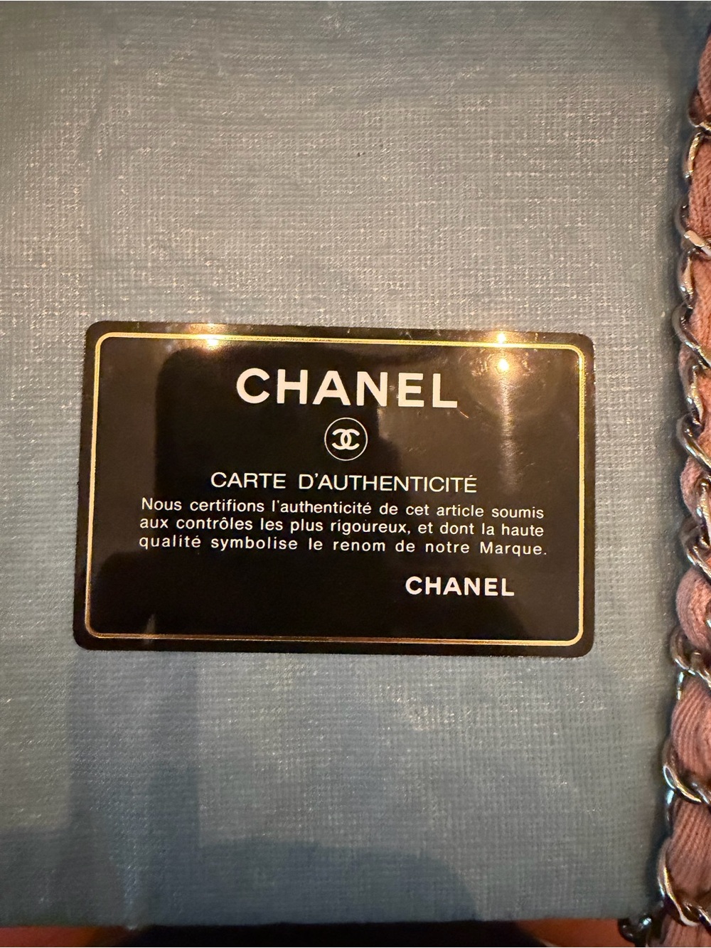 Authentic Chanel Deauville bowling shoulder bag - Picture 16 of 16